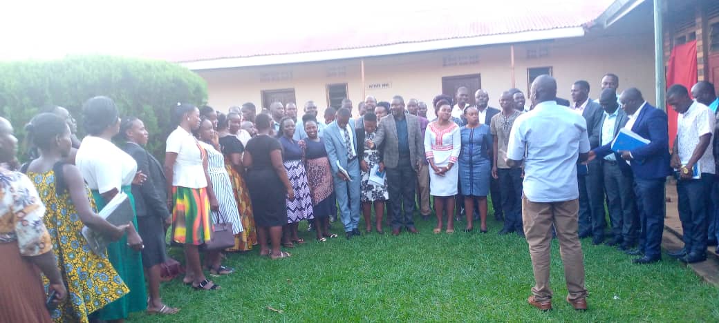 District Entry meeting for the &quot;Accelerating Access to improved Sanitation and hygiene services using Market -based  approaches